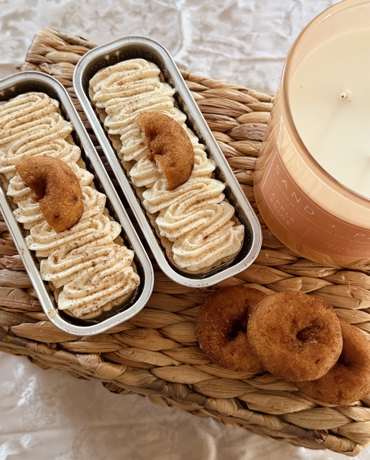 Cider Donut seasonal mini cakes